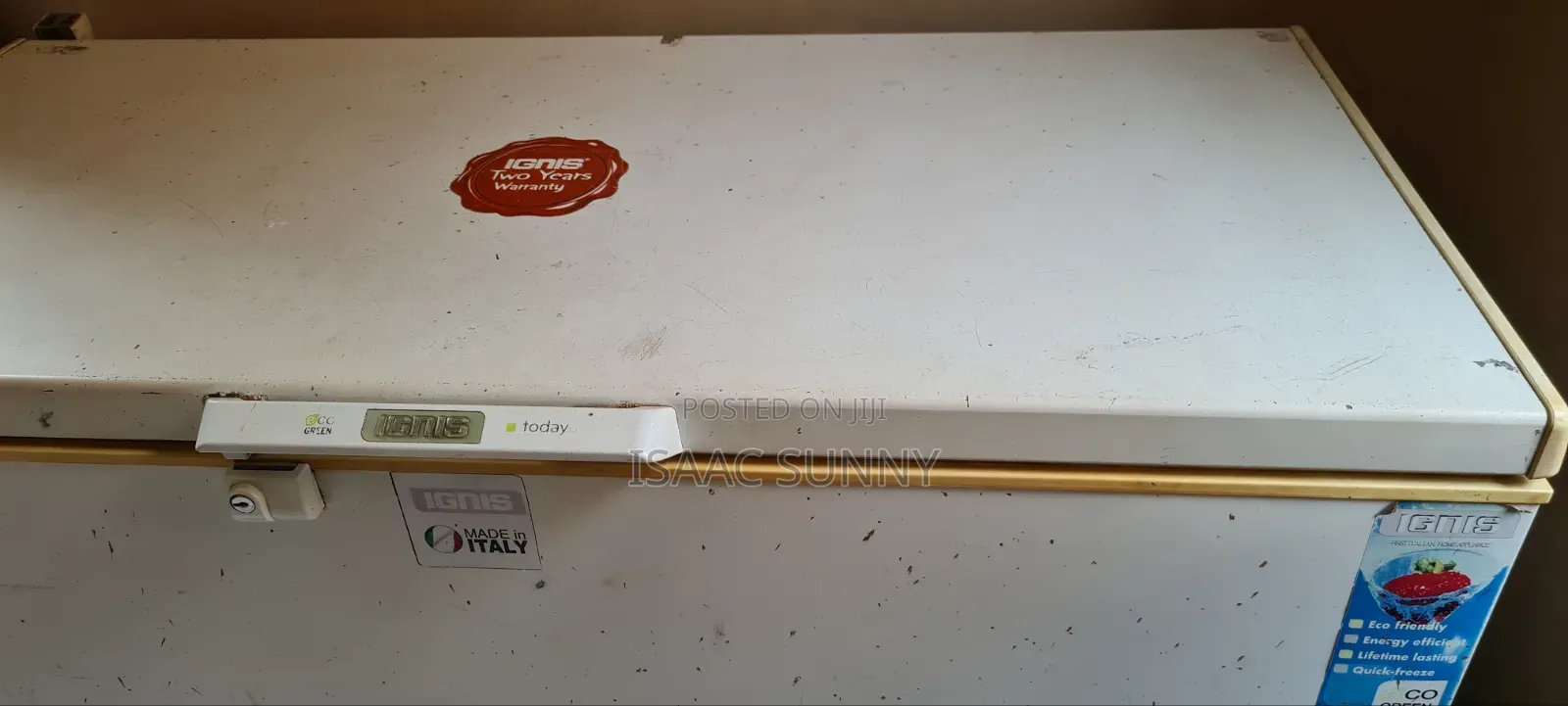 500 Litres Ignis Deepfreezer