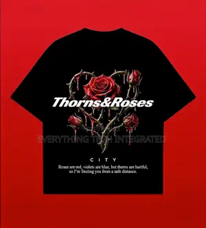 Thorns Roses Quality T-Shirt