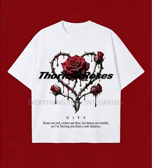 Thorns Roses Quality T-Shirt