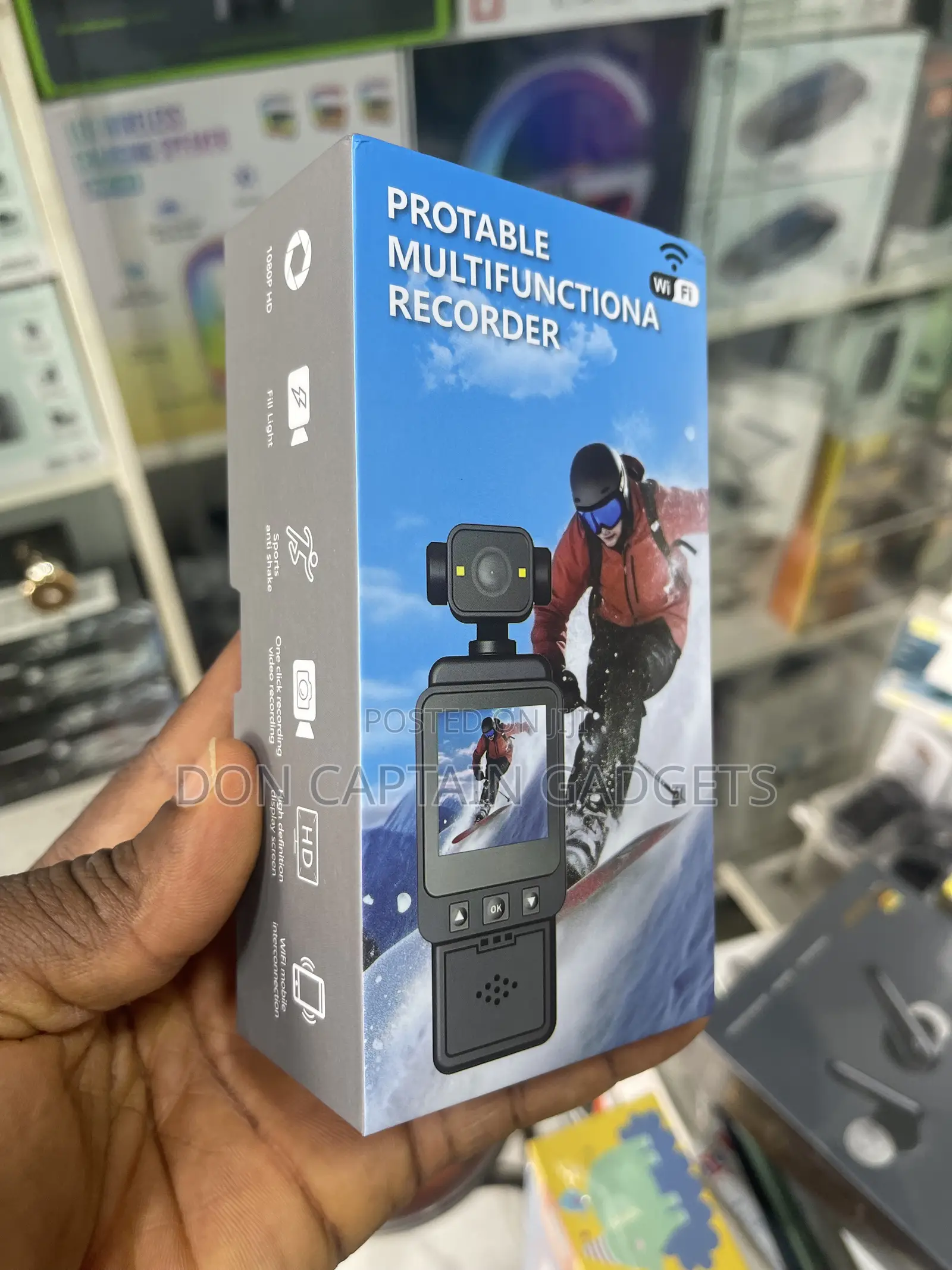 DV01 Osmo Pocket Recorder 1080p HD Action Camera With WiFi