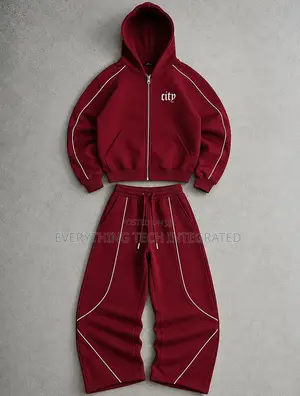 City Stripe Quality Hoodie and Joggers Pant