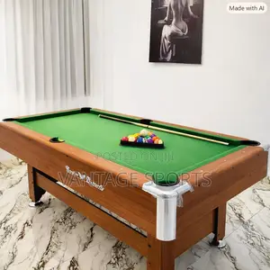 7ft Snooker Table With Complete Accessories for Home, Club Game Room