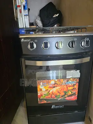 Boscon 4-Burner Gas Cooker With Oven for Sale