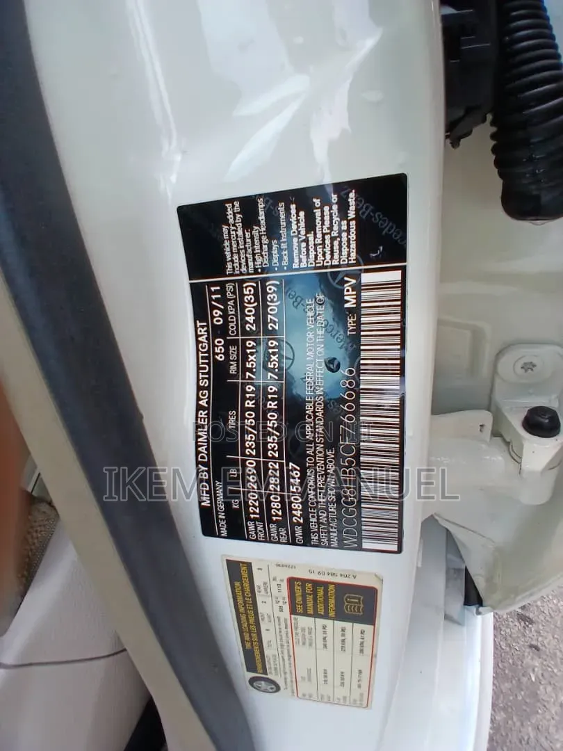 Mercedes-Benz GLK-Class 2011 White