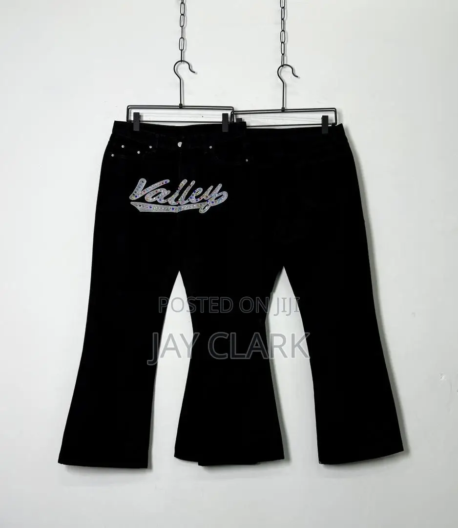Galaxy Print Denim Jeans