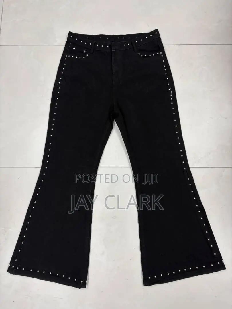 Galaxy Print Denim Jeans