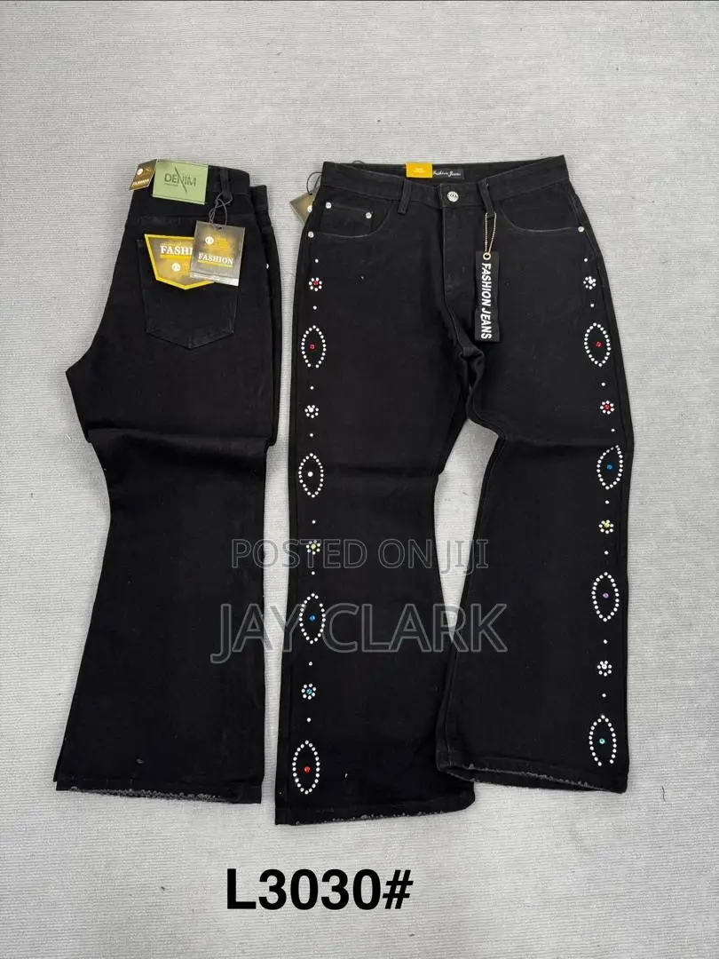 Galaxy Print Denim Jeans