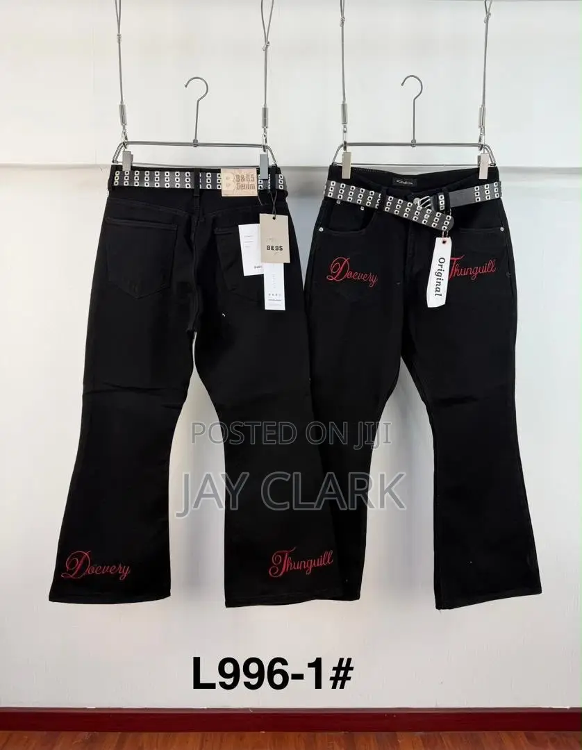 Galaxy Print Denim Jeans