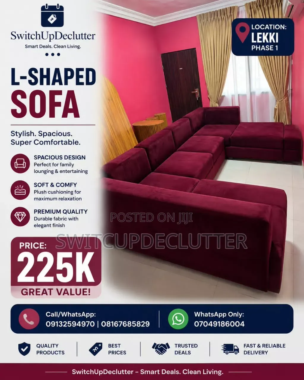L-Shaped Sofa
