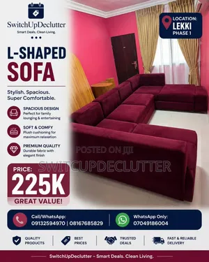L-Shaped Sofa