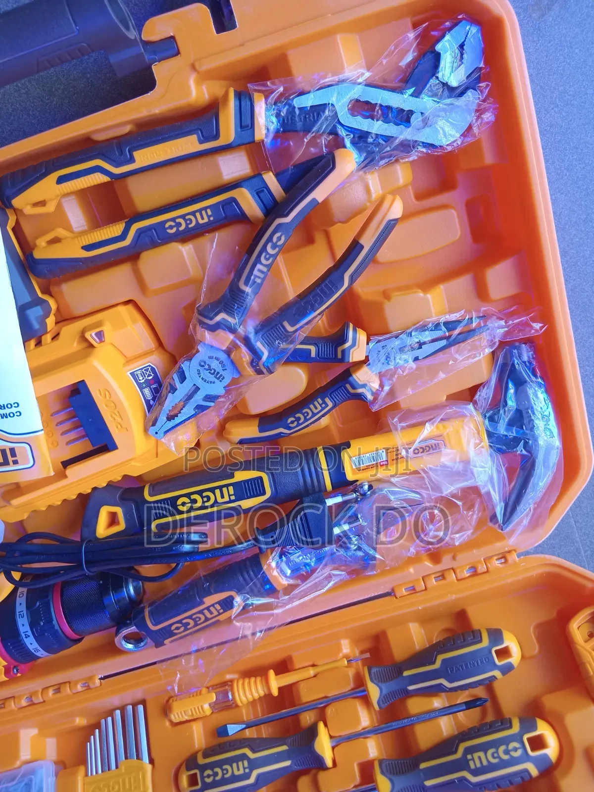 Ingco 166-Piece Industrial Tool Set
