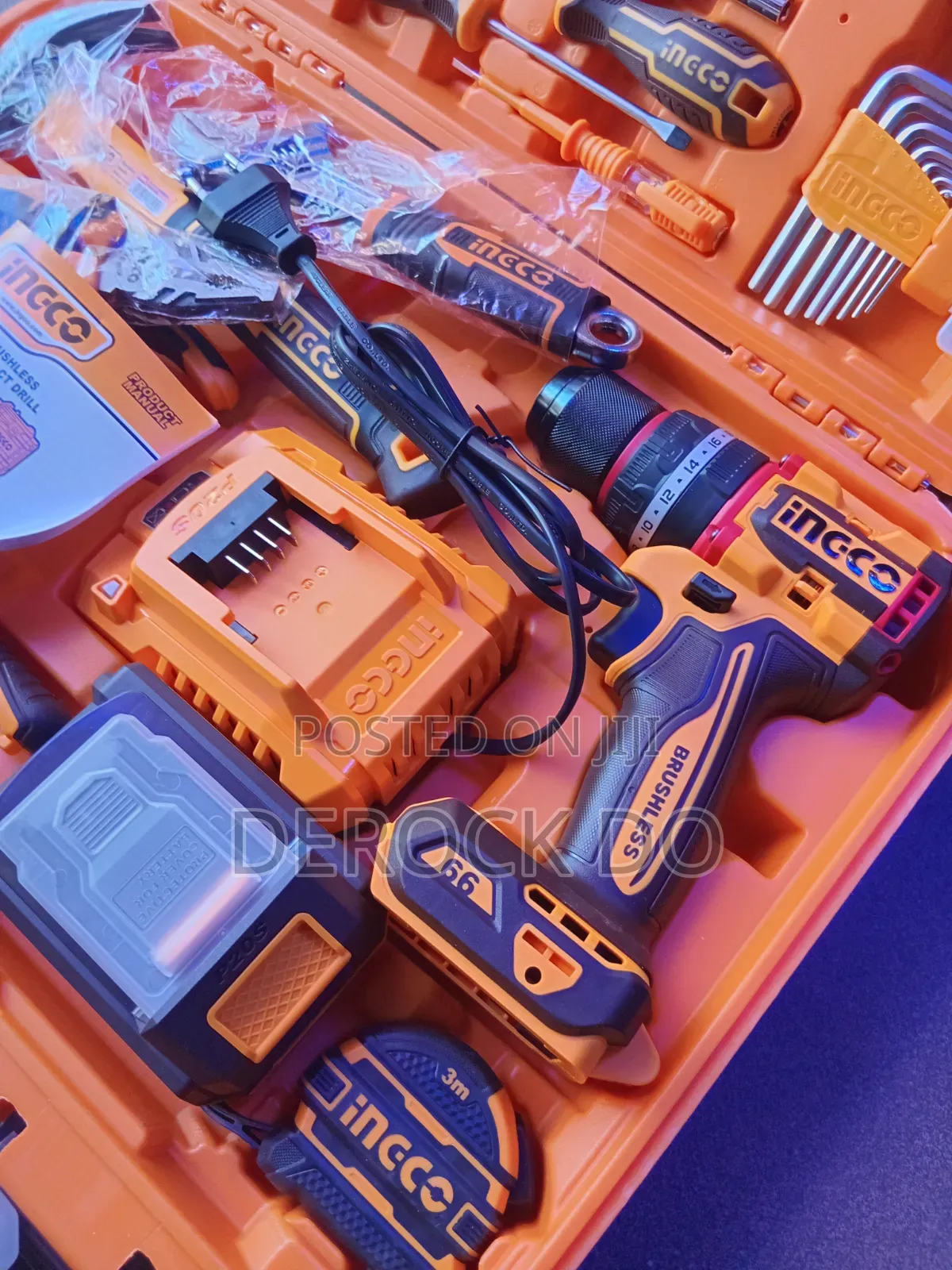 Ingco 166-Piece Industrial Tool Set