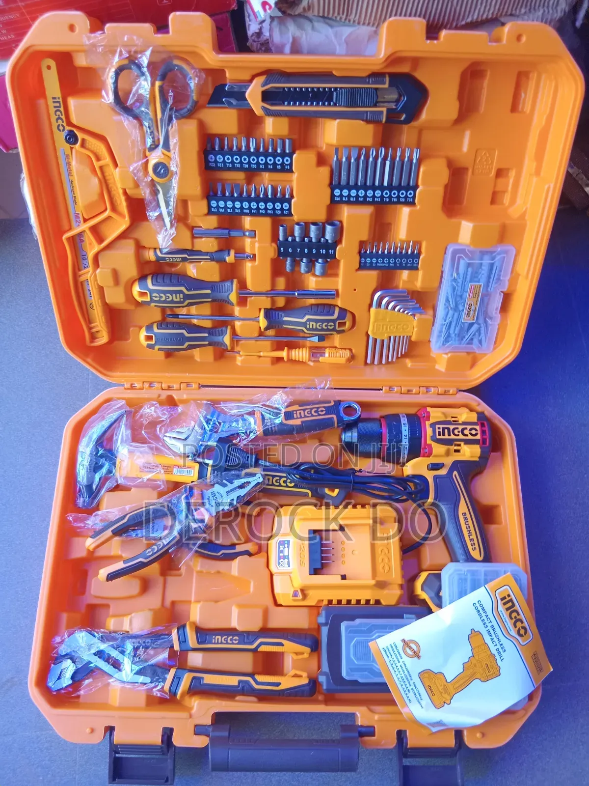 Ingco 166-Piece Industrial Tool Set
