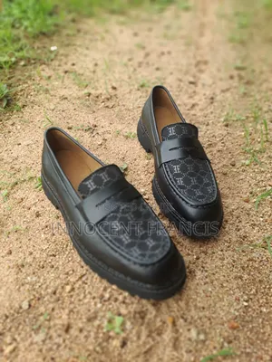 Black Design Loafers