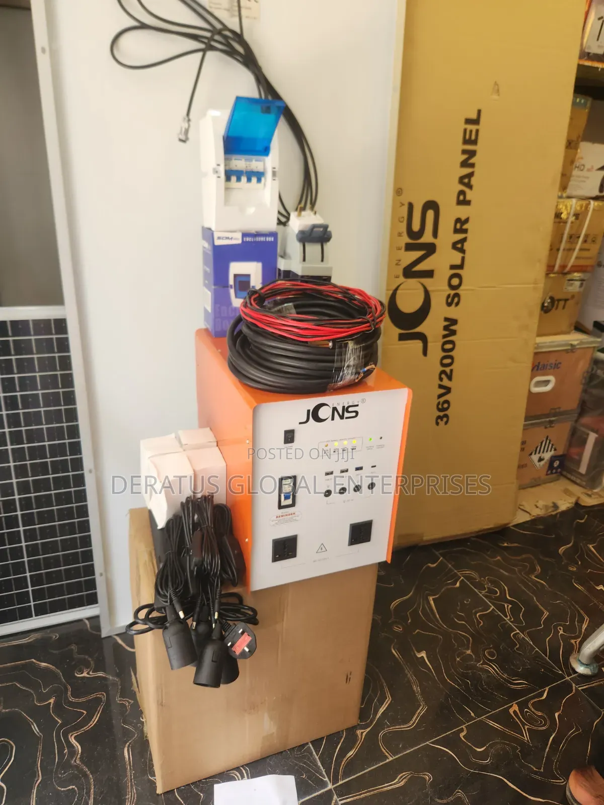 Home Backup Solar Generator 1000W With 200W Panel