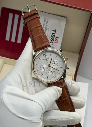 Tissot 1853 Leather Chronograph Watches