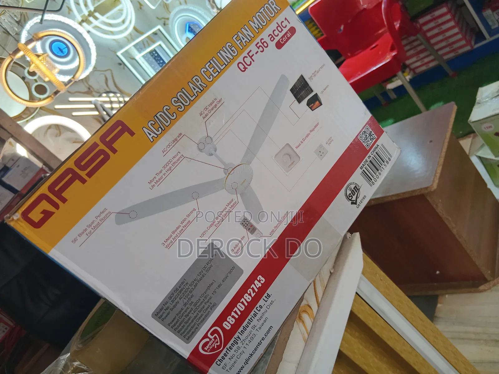 Qasa AC /Dc Ceiling Fan