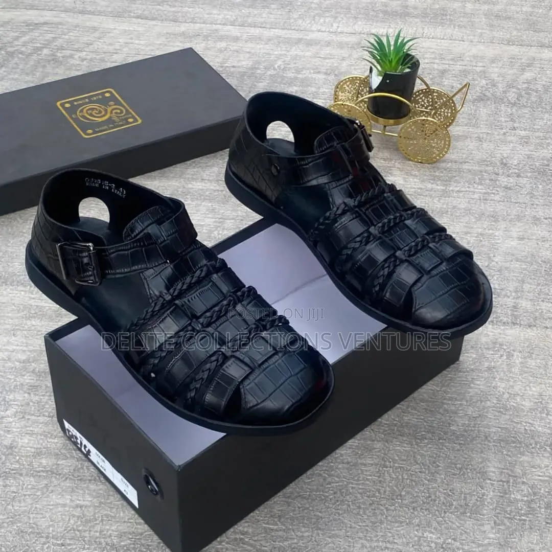 *Errutti Leather Sandal