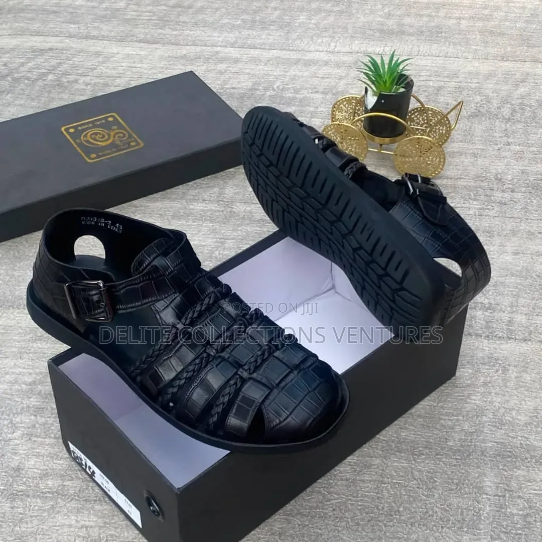 *Errutti Leather Sandal