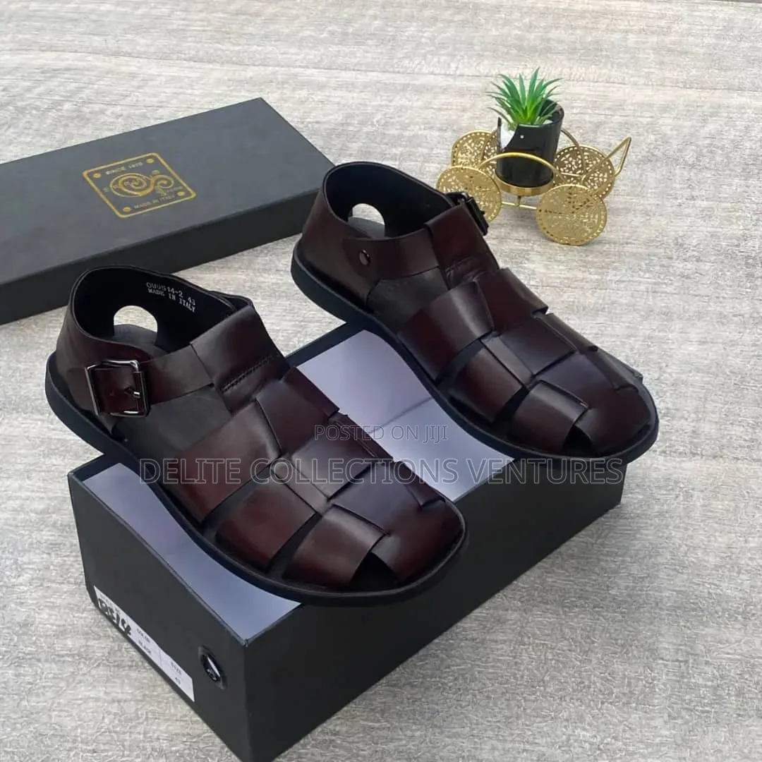 *Errutti Leather Sandal
