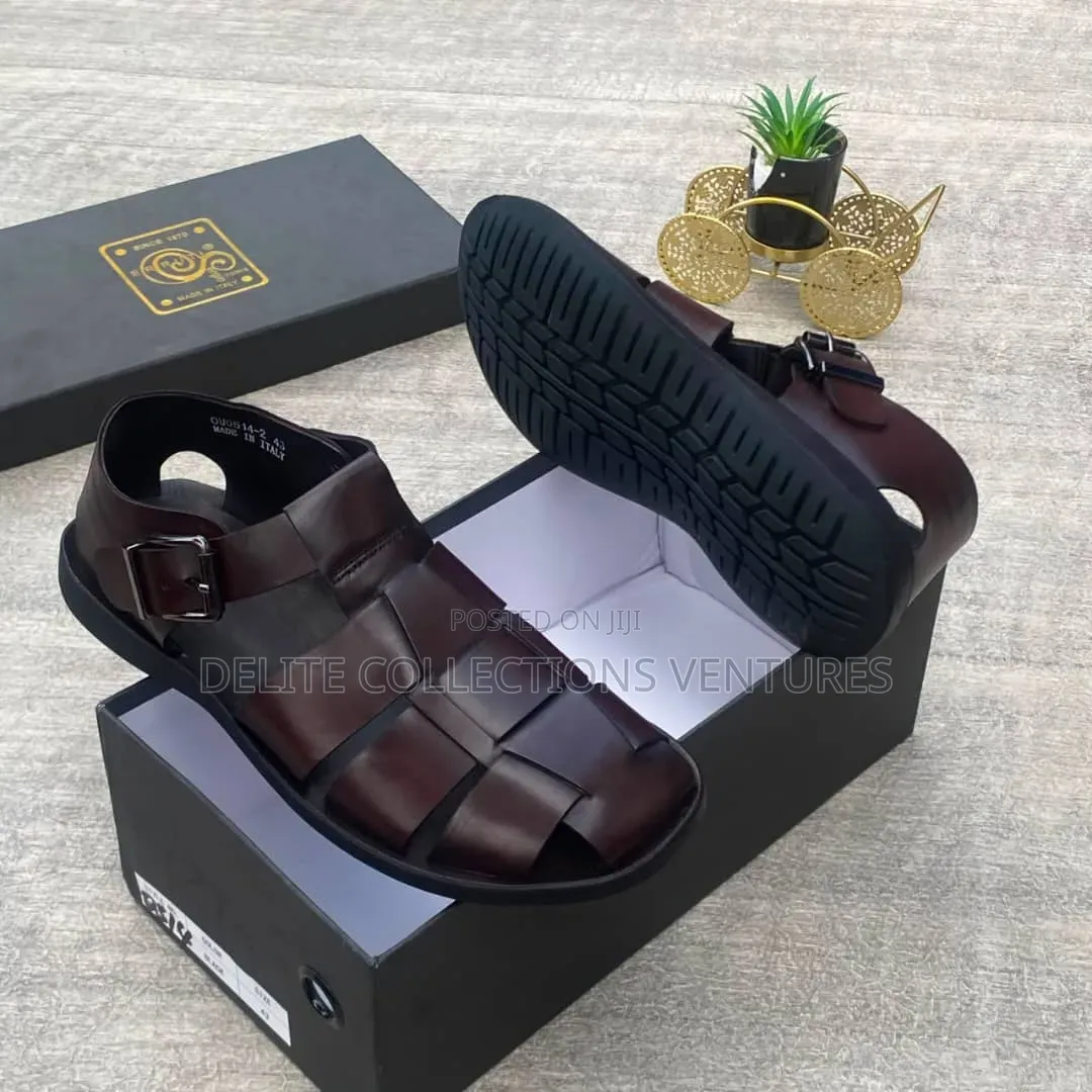 *Errutti Leather Sandal
