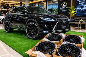 20inches Suitable for Lexus Rx350 Black Wirh Round Silver Color