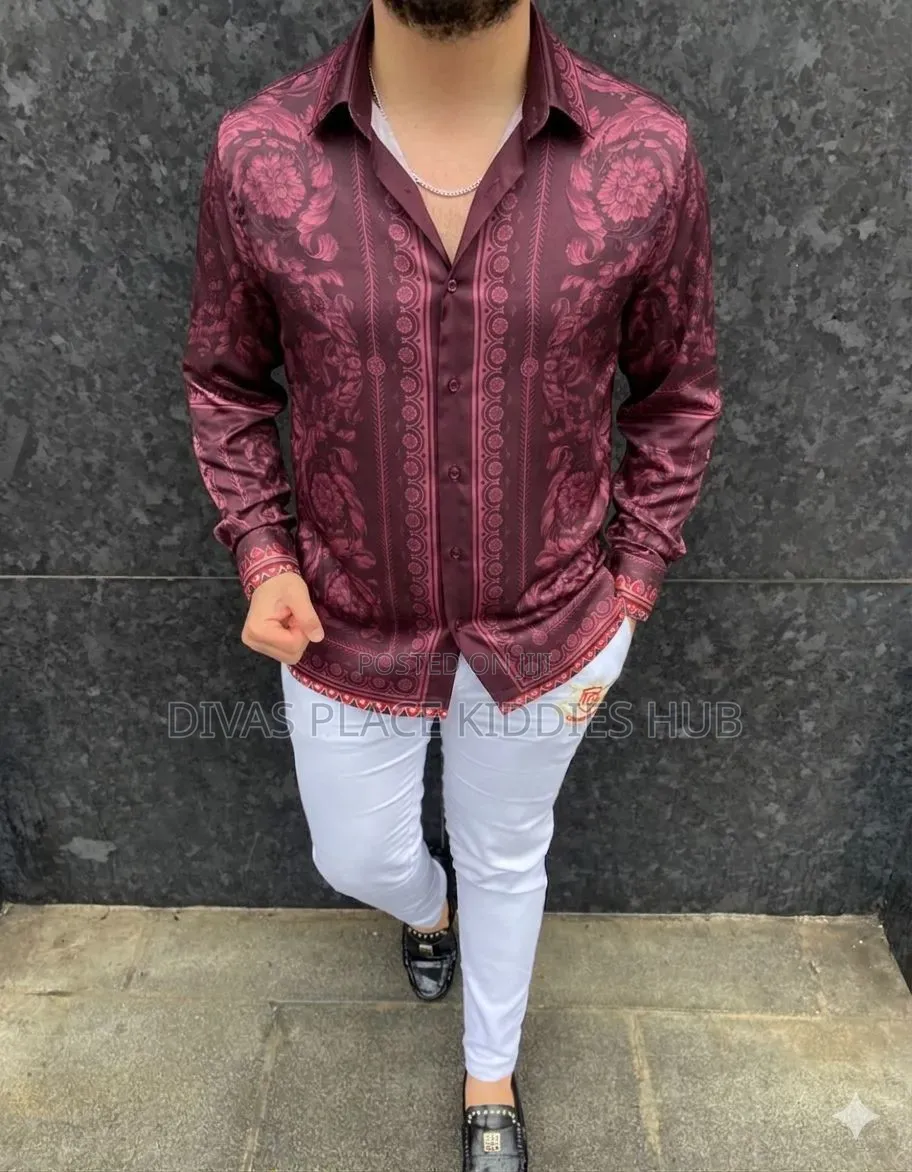 Silk Mens Shirts