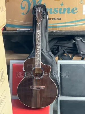 Bullfighter D-4013 Coffee Black Semi Acoustic Guitar