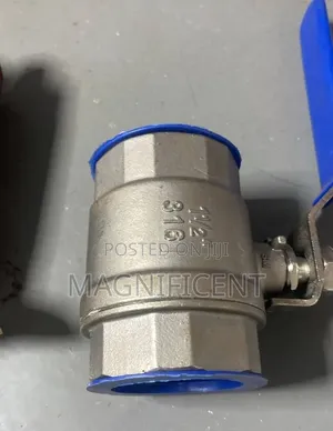 11⁄2" Stainless Steel 316 Ball Valve With Lever Handle