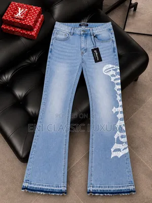 High Demand Luxury Men's Cargo Jeans Best Quality Well Branded