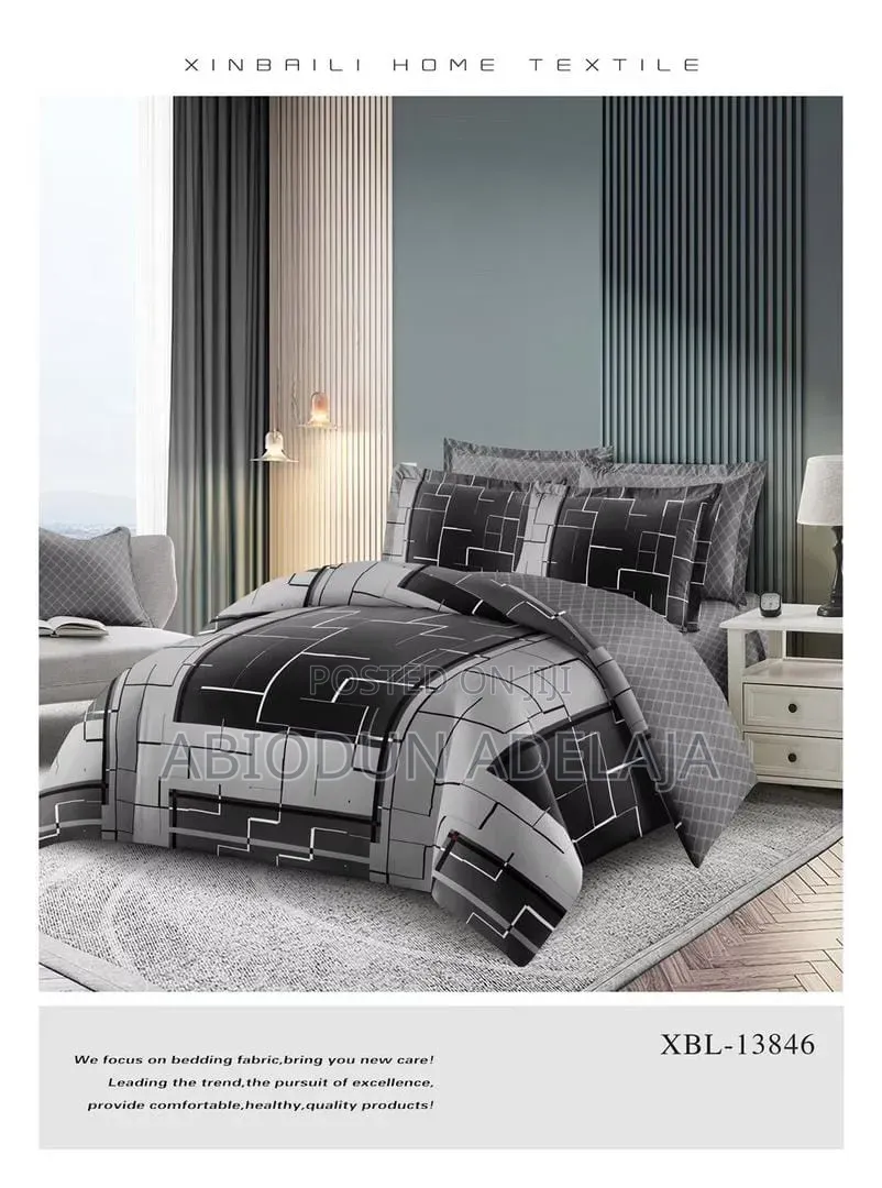Duvet, Pillow Case and Bed Spread.