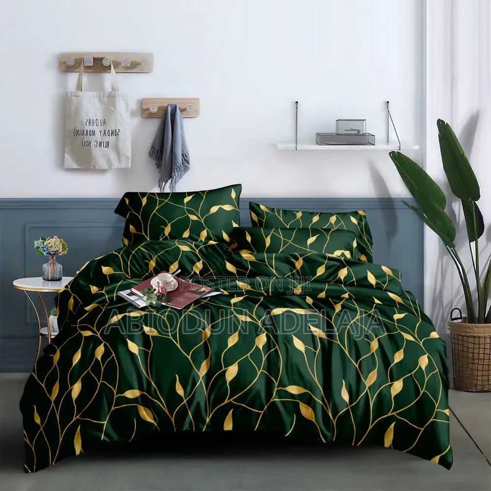 Duvet, Pillow Case and Bed Spread.