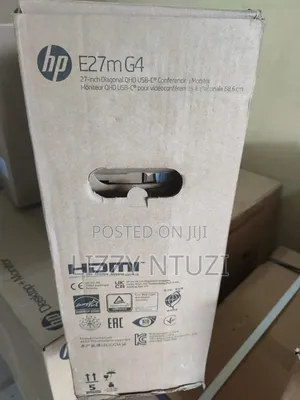 HP E27m G4 QHD USB-C Conference Monitor