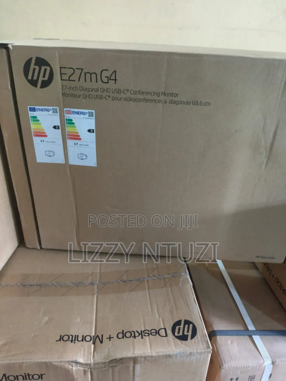 HP E27m G4 QHD USB-C Conference Monitor