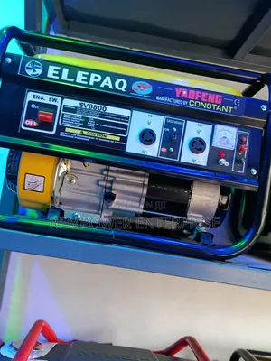 {}Elepaq Constant Manual Generator 4.5kva