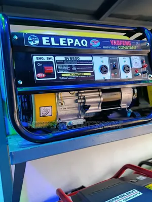 {}Elepaq Constant Manual Generator 4.5kva