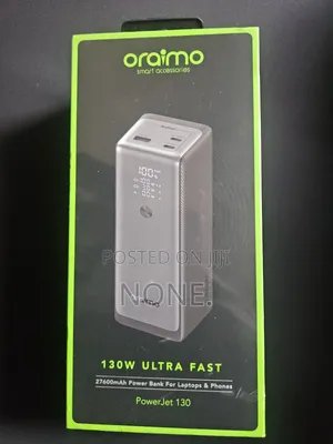 Sealed Brand New Oraimo Powerjet 130 Laptop Powerbank
