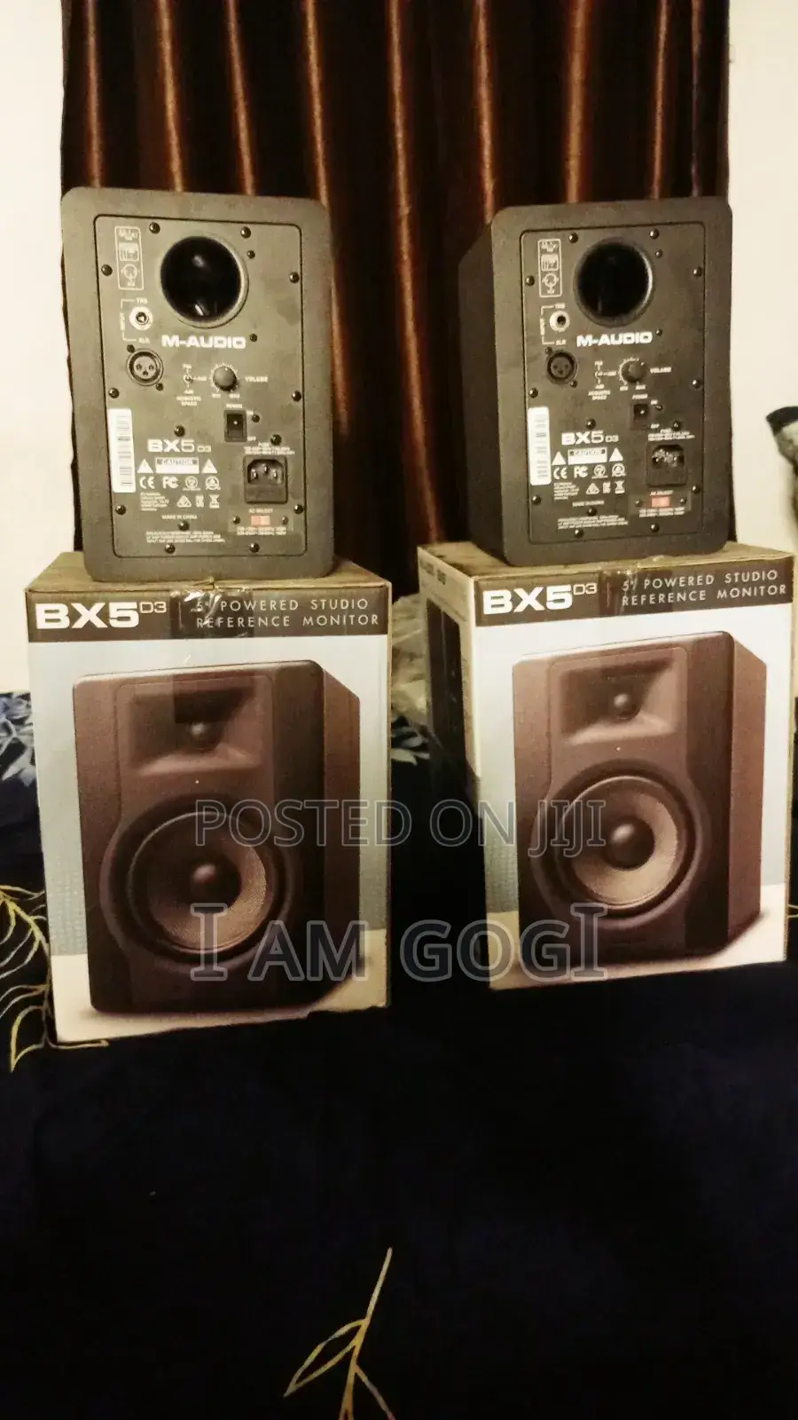 M-Audio BX5 D3 Studio Monitors – Pair