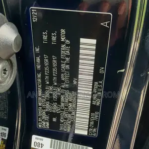 Toyota Venza 2022 Black