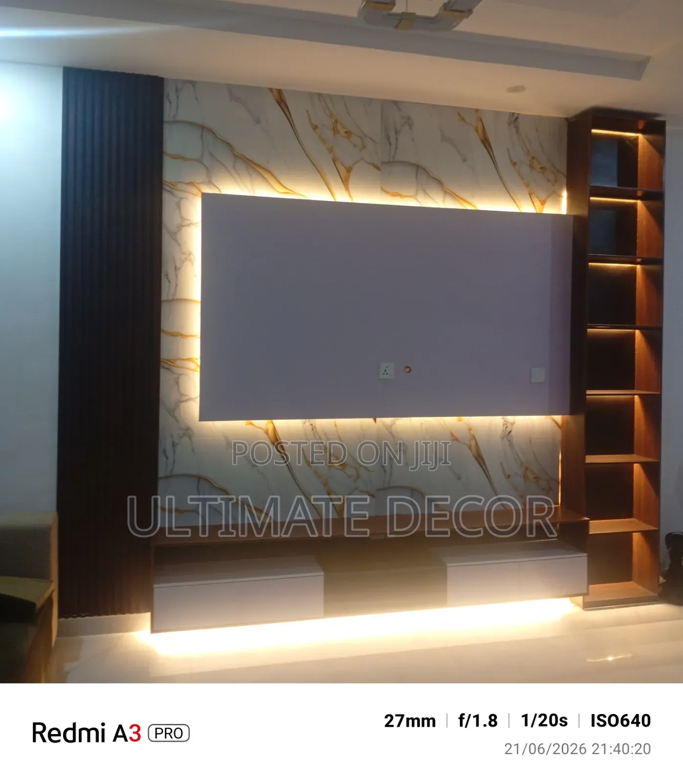 Wall TV Console