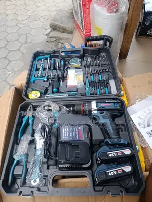 Cordless Drill and Hand Tool Kit