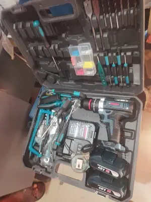 Cordless Drill and Hand Tool Kit