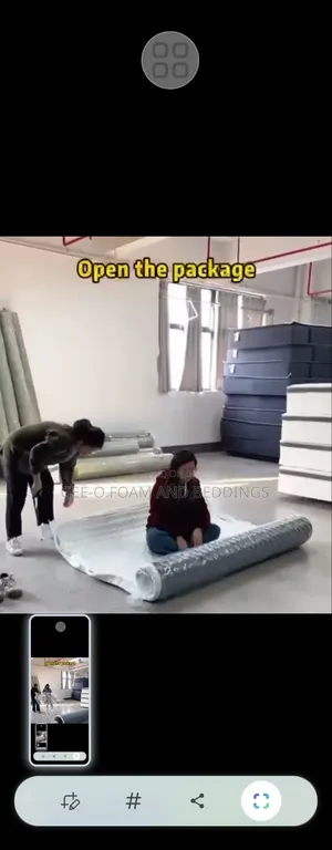 6x6 10 Compressed/Hybrid Mattress