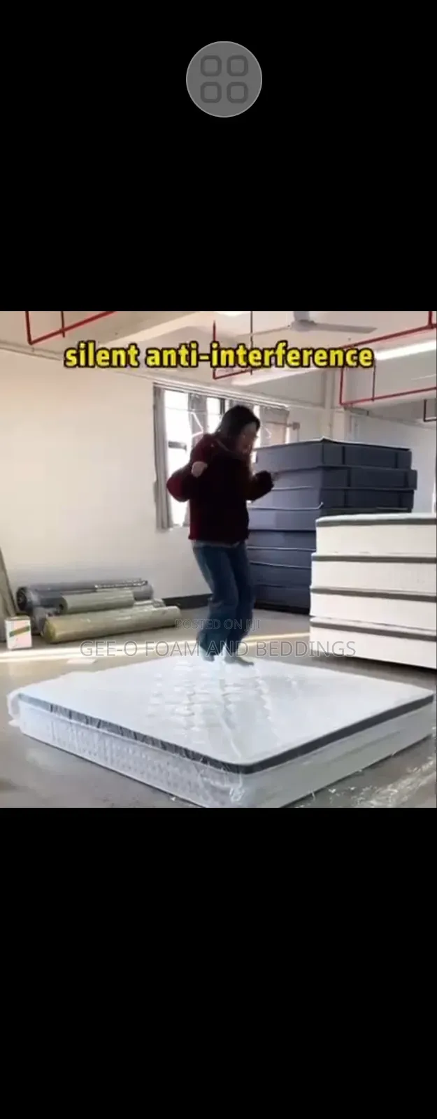 6x6 10 Compressed/Hybrid Mattress
