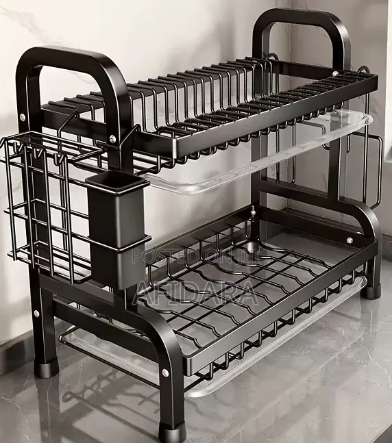 65cm Over the-Sink Plate Rack Smart Kitchen Storage for Single Sinks
