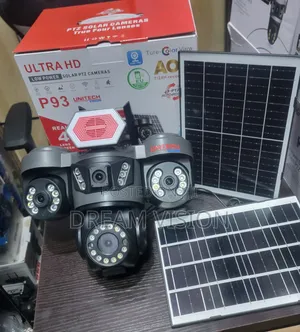 Complete Three Lens Solar Smart Camera