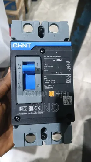 CHINT NXM-250S/2300 250A 2-Pole Molded Case Circuit Breaker (MCCB)