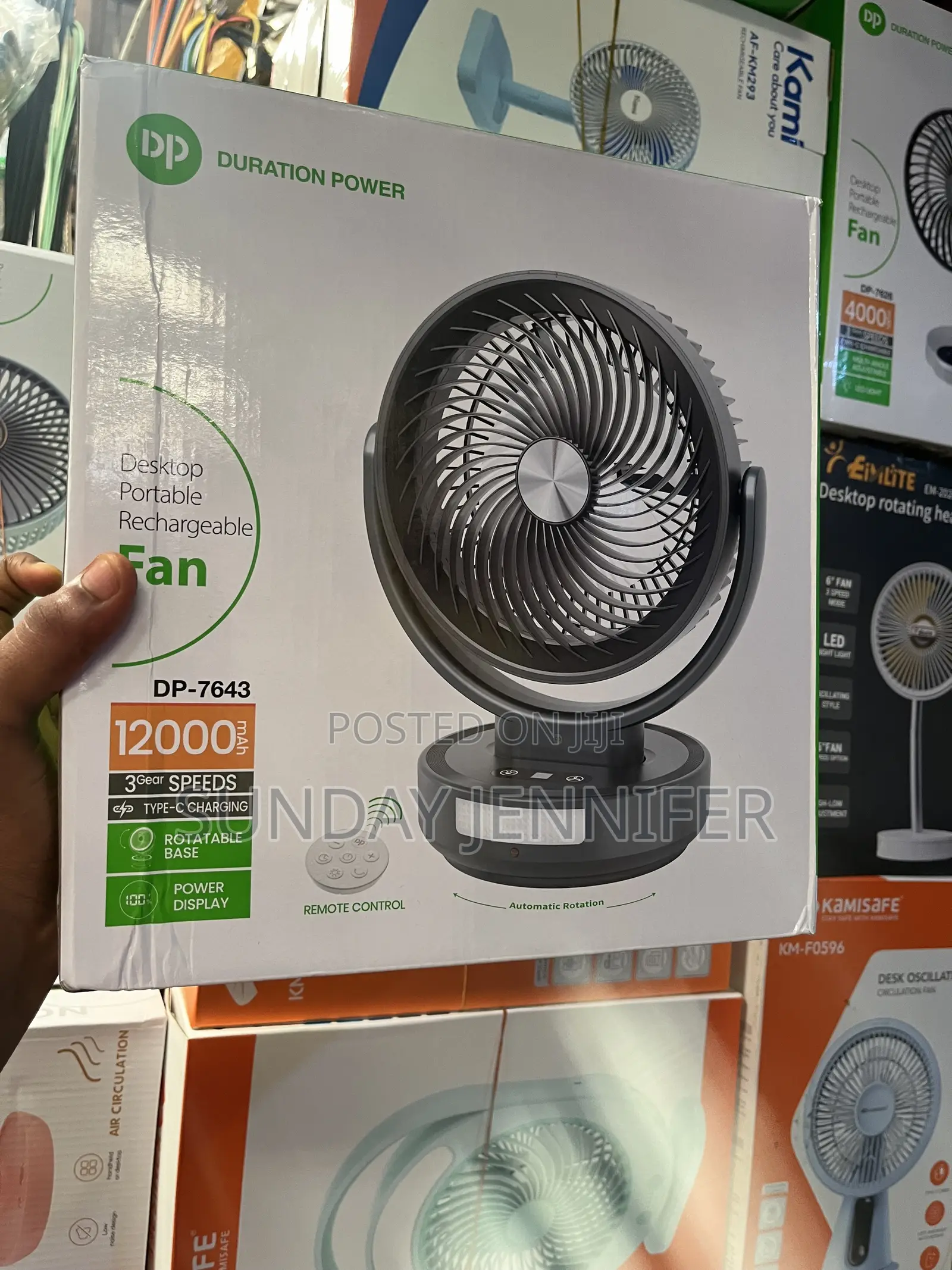 Rechargeable Fan