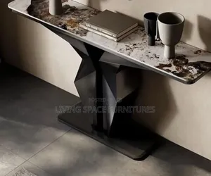 Marble Top Console Table