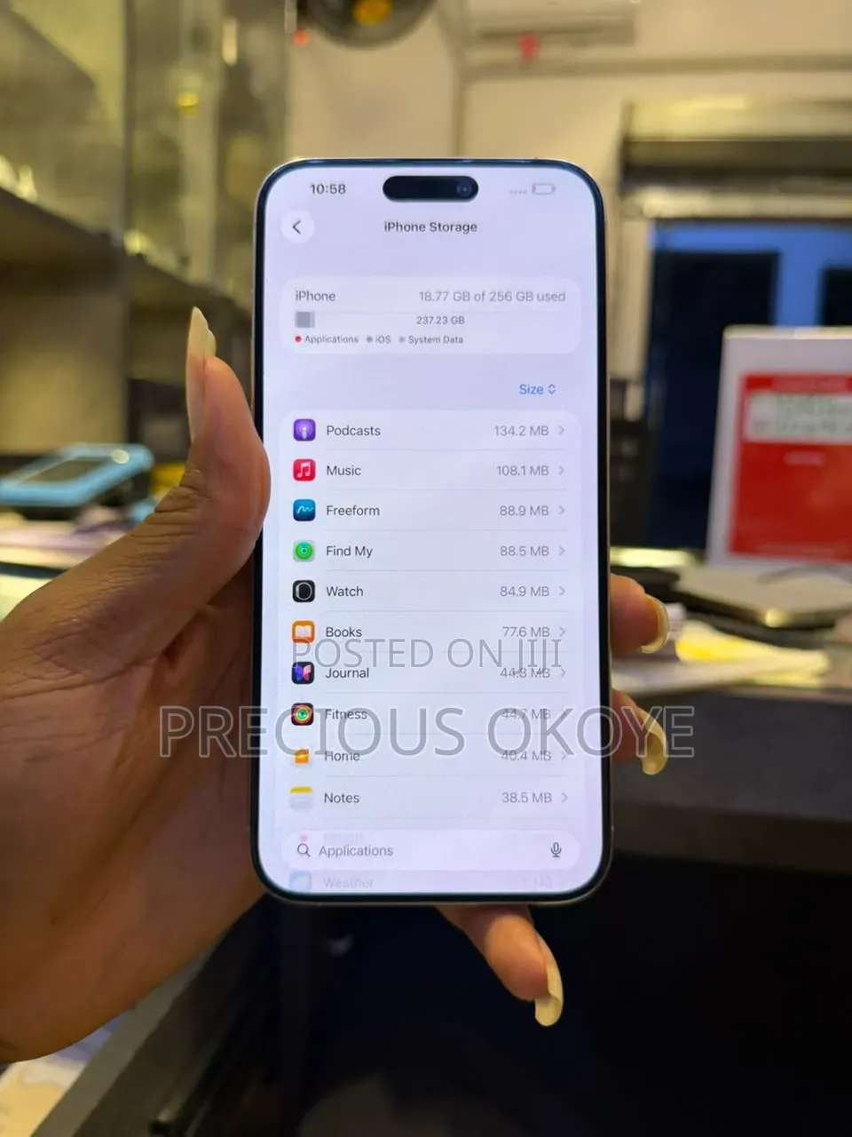 Apple iPhone 15 Pro Max 256 GB White